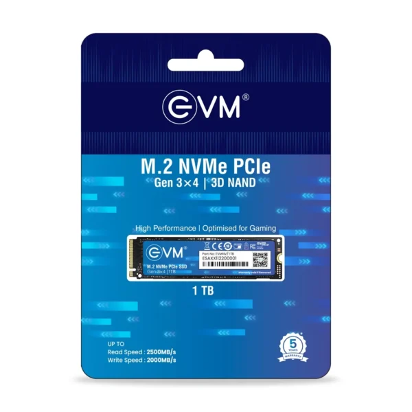 EVM 1TB M.2 NVME PCIe SSD 5 Year Warranty - Image 4