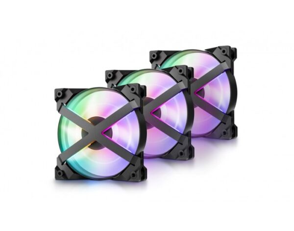 Ranz RZ 121 RGB Cooler Case Fan For PC 1200 RPM , RGB Gaming PC Fan Cooler  (Multicolor)