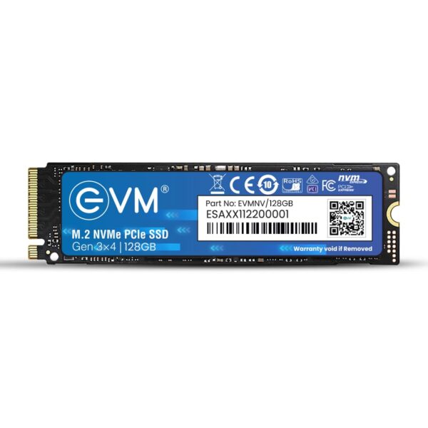 EVM 128GB M.2 NVME PCIe SSD 5 Year Warranty